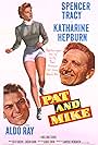 Katharine Hepburn, Spencer Tracy, and Aldo Ray in Pat and Mike (1952)