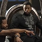 Chadwick Boseman and Ryan Coogler in Black Panther (2018)