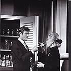 Roger Moore and Martha Hyer in Crossplot (1969)
