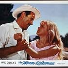 Hayley Mills and Eli Wallach in The Moon-Spinners (1964)