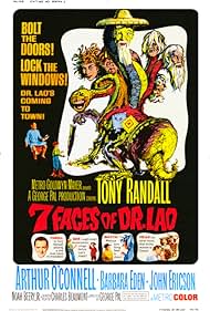 Barbara Eden and Tony Randall in 7 Faces of Dr. Lao (1964)