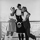 Ingrid Back, Jenny Hanley, and George Lazenby in On Her Majesty's Secret Service (1969)