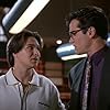 Dean Cain and Justin Whalin in Lois & Clark: The New Adventures of Superman (1993)