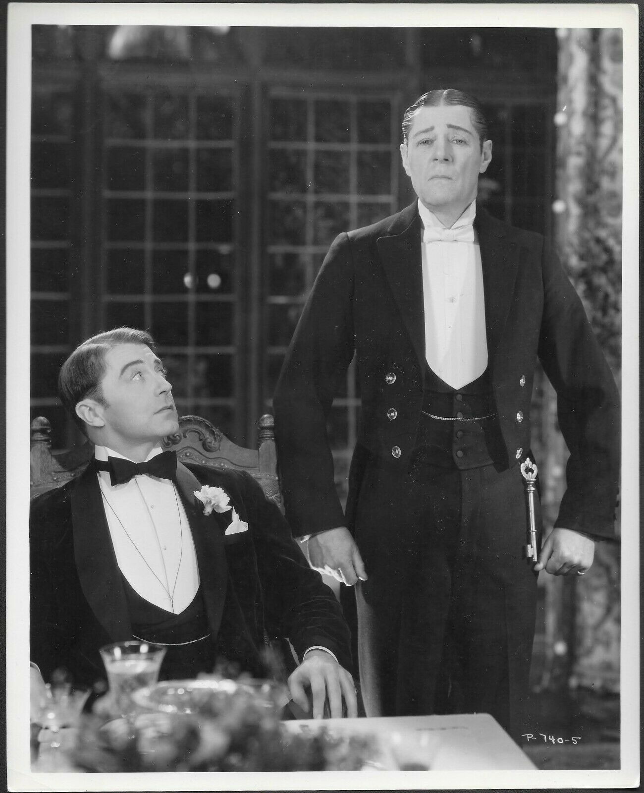 Clive Brook and Gilbert Emery in Where Sinners Meet (1934)