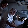 Jeff Goldblum, Richard Attenborough, Laura Dern, and Bob Peck in Jurassic Park (1993)