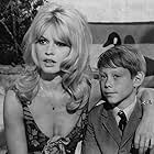 Brigitte Bardot and Bill Mumy in Dear Brigitte (1965)