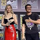 Pedro Pascal and Vanessa Kirby at an event for The Fantastic Four: First Steps (2025)