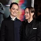 Elliot Page and Emma Portner at an event for Flatliners (2017)