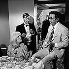 Peter Sellers, Steve Franken, and Carol Wayne in The Party (1968)