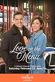 Kavan Smith and Autumn Reeser in Love on the Menu (2019)