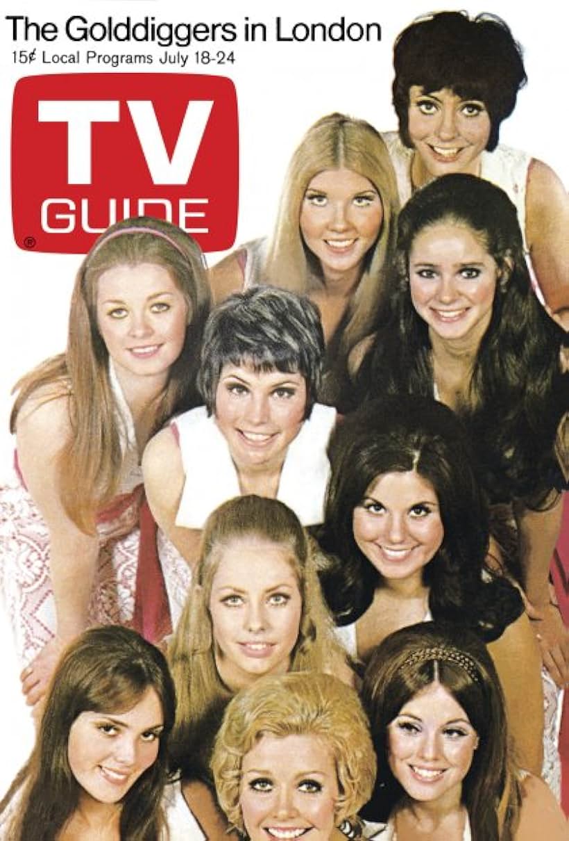 Renee Anderson, Wanda Bailey, Patricia Mickey, Susie Ewing, Jackie Chidsey, Micki McGlone, Paula Cinko, The Golddiggers, Pauline Antony, Rosie Cox Gitlin, and Michelle DellaFave in Dean Martin Presents the Golddiggers (1968)