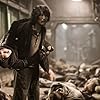 Song Kang-ho and Ko Ah-sung in Snowpiercer (2013)