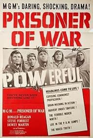 Ronald Reagan, Steve Forrest, Darryl Hickman, Robert Horton, and Dewey Martin in Prisoner of War (1954)