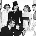 Lana Turner, Paulette Goddard, Jean Chatburn, Virginia Grey, Alan Marshal, Luise Rainer, and Ann Rutherford in Dramatic School (1938)