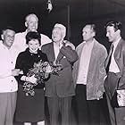 Judy Garland, Burt Lancaster, Spencer Tracy, Maximilian Schell, Richard Widmark, and Stanley Kramer in Judgment at Nuremberg (1961)