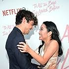 Noah Centineo and Lana Condor at an event for To All the Boys I've Loved Before (2018)