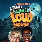 Wolfgang Schaeffer and Jahzir Bruno in A Really Haunted Loud House (2023)