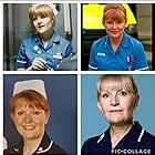 Played Duffy in BBCs Casualty 1986-2019.