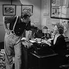 Kirk Douglas and Edith Evanson in Ace in the Hole (1951)
