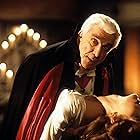 Leslie Nielsen and Amy Yasbeck in Dracula: Dead and Loving It (1995)