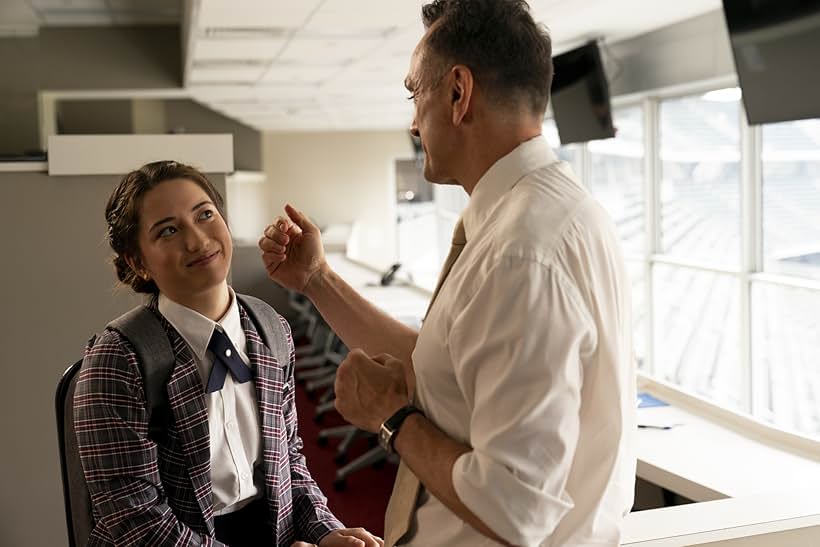 Hank Azaria and Reina Hardesty in Brockmire (2017)