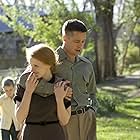 Brad Pitt, Jessica Chastain, and Laramie Eppler in The Tree of Life (2011)