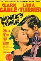 Clark Gable and Lana Turner in Honky Tonk (1941)