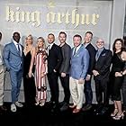 Djimon Hounsou, Guy Ritchie, Eric Bana, Charlie Hunnam, Joby Harold, Annabelle Wallis, Poppy Delevingne, and Kingsley Ben-Adir