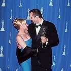 Patricia Arquette and Nicolas Cage at an event for The 67th Annual Academy Awards (1995)