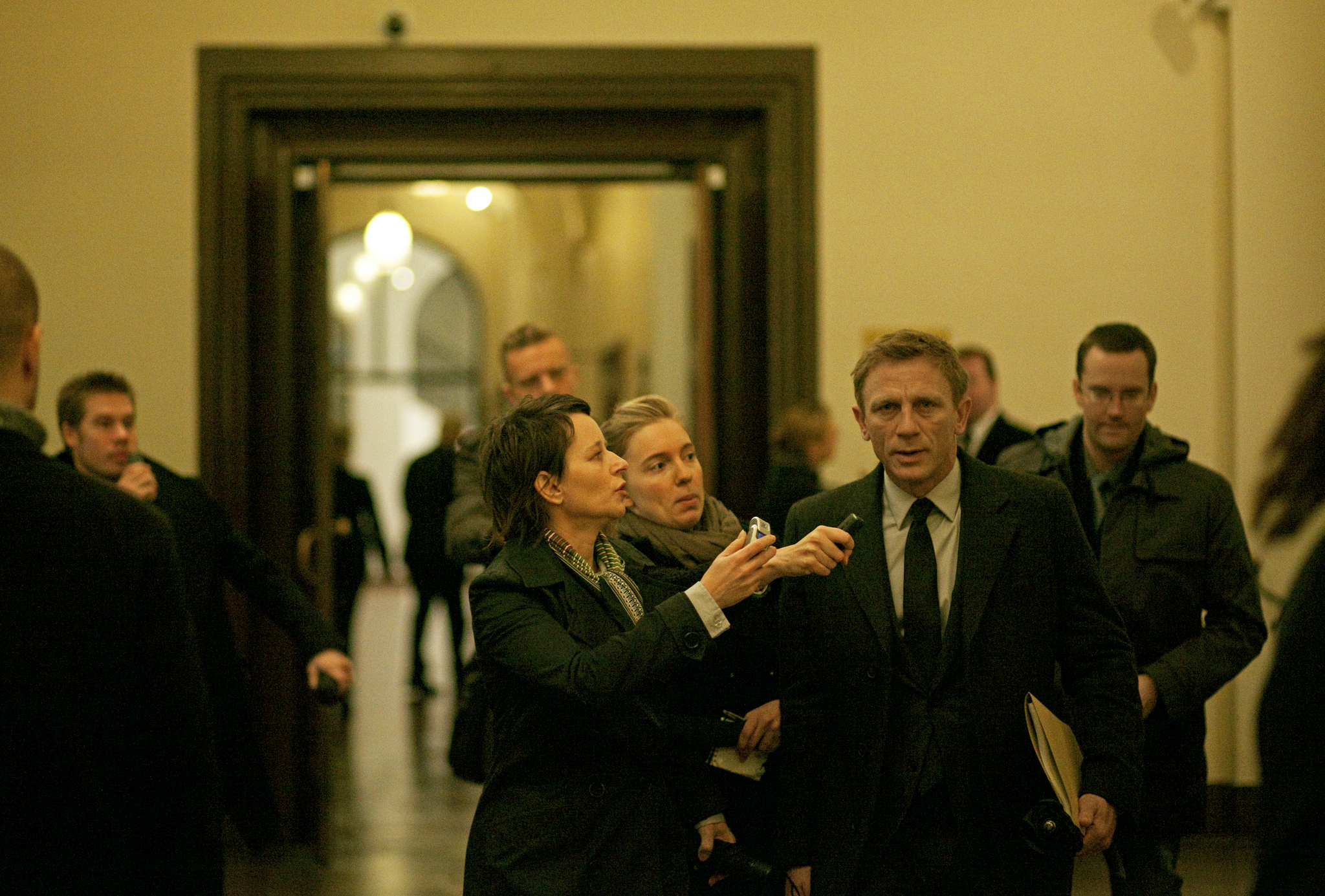 Daniel Craig and Anna Charlotta Gunnarson in The Girl with the Dragon Tattoo (2011)