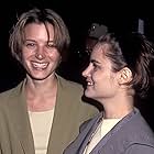 Bridget Fonda and Jennifer Jason Leigh at an event for Single White Female (1992)
