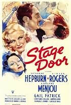 Katharine Hepburn, Ginger Rogers, Adolphe Menjou, and Gail Patrick in Stage Door (1937)