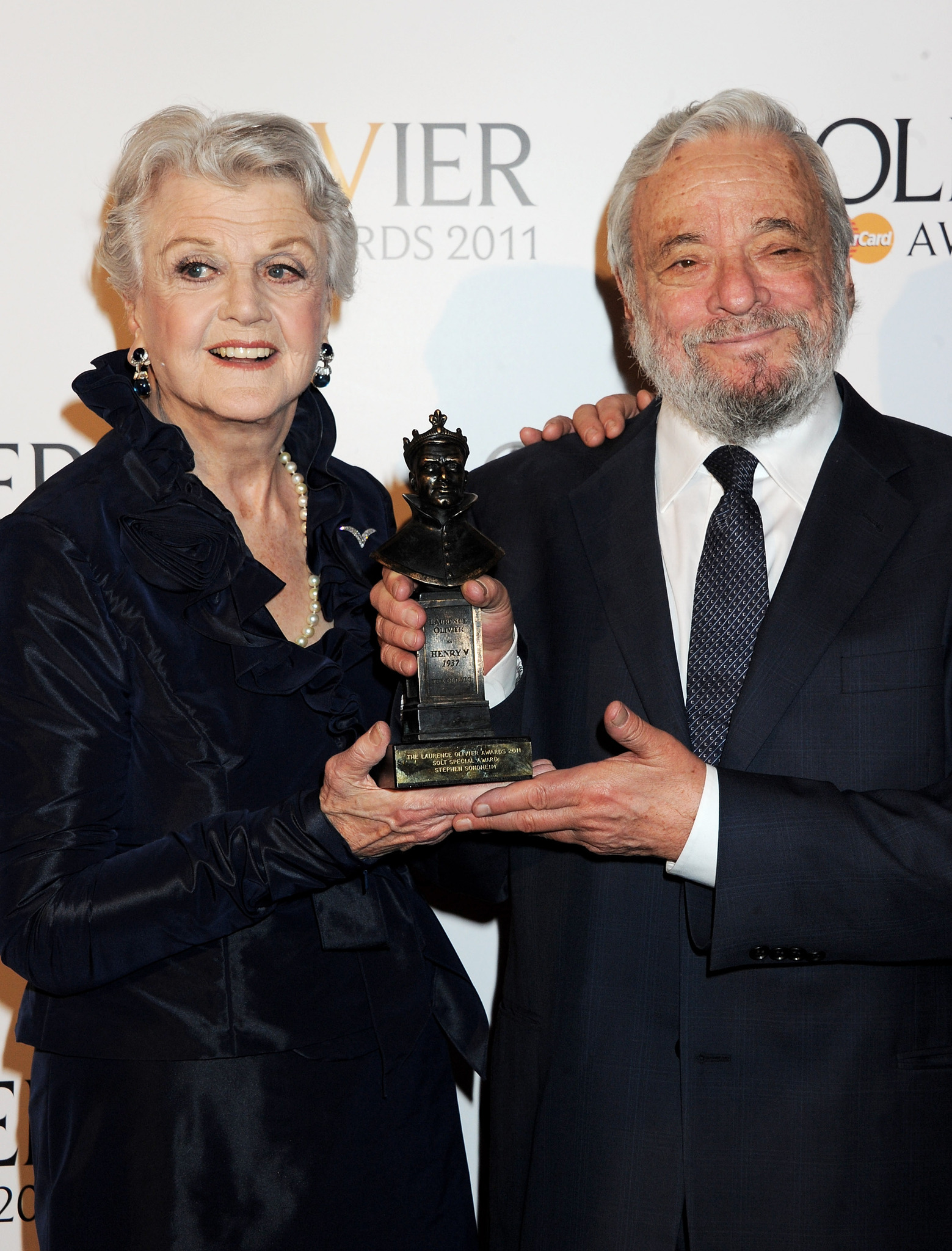 Angela Lansbury and Stephen Sondheim