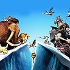 Jennifer Lopez, John Leguizamo, Denis Leary, Ray Romano, Alain Chabat, Peter Dinklage, Nick Frost, Chris Wedge, Aziz Ansari, Rebel Wilson, and Kunal Nayyar in Ice Age: Continental Drift (2012)