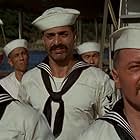 Richard Attenborough, Steve McQueen, Simon Oakland, and Shepherd Sanders in The Sand Pebbles (1966)