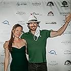 Director Rebecca Tickell with Executive Producer Ian Somerhalder at the Kiss the Ground premiere