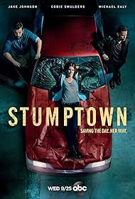 Michael Ealy, Cobie Smulders, and Jake Johnson in Stumptown (2019)