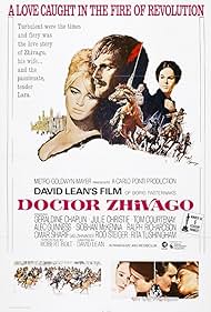 Geraldine Chaplin, Julie Christie, and Omar Sharif in Doctor Zhivago (1965)