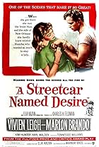 Marlon Brando and Vivien Leigh in A Streetcar Named Desire (1951)