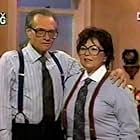 Roseanne Barr and Larry King in The Roseanne Show (1997)