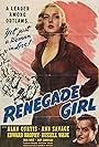 Alan Curtis and Ann Savage in Renegade Girl (1946)