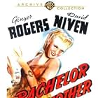 David Niven, Ginger Rogers, and Elbert Coplen Jr. in Bachelor Mother (1939)