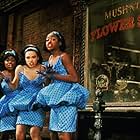 Tichina Arnold, Tisha Campbell, and Michelle Weeks in Little Shop of Horrors (1986)