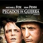 Michael J. Fox and Sean Penn in Casualties of War (1989)