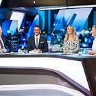 Peter Helliar, Fifi Box, Carrie Bickmore, and Waleed Aly in The Project (2009)