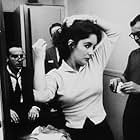 "Raintree County" Elizabeth Taylor and Montgomery Clift in the make-up room