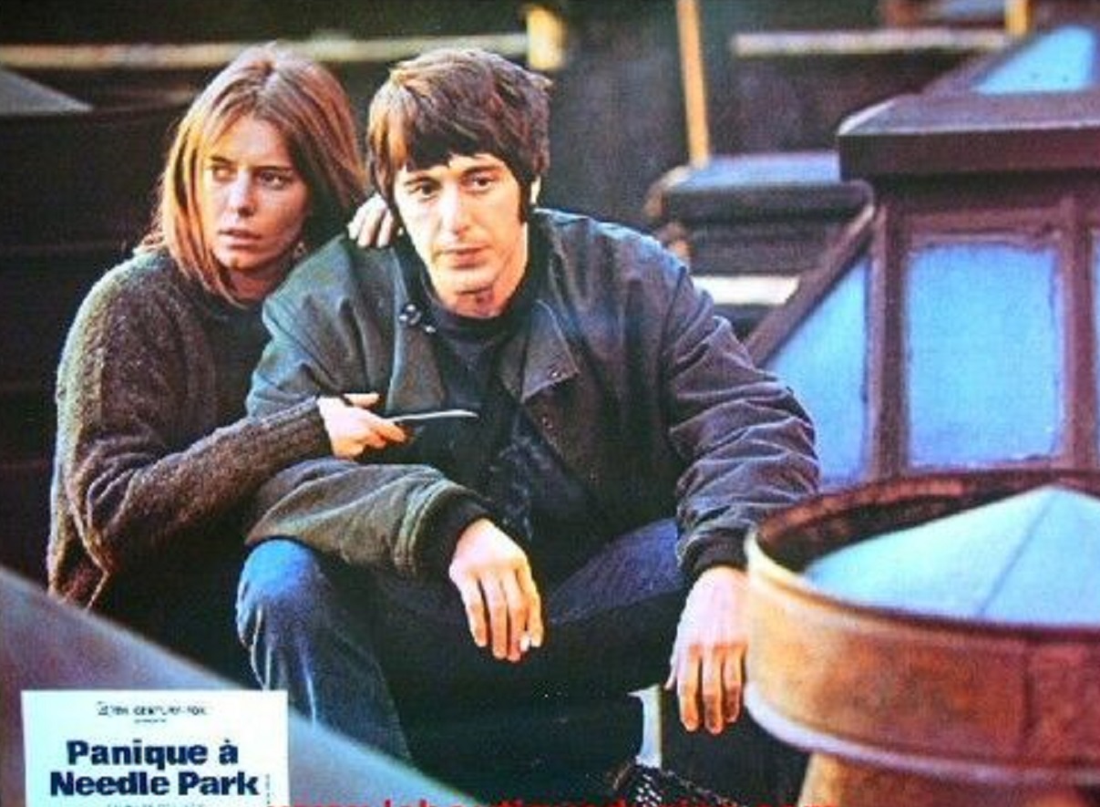 Al Pacino and Kitty Winn in The Panic in Needle Park (1971)