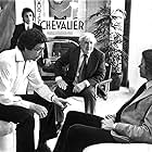 John Ritter, Harry Bellaver, Tony Cacciotti, and Bert Convy in Hero at Large (1980)