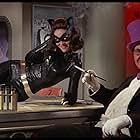 Burgess Meredith and Lee Meriwether in Batman: The Movie (1966)