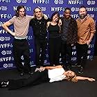 Peter Vack, Alysia Reiner, Joanna Arnow, Graham Swon, Pierce Varous, and Parish Bradley at an event for The Feeling That the Time for Doing Something Has Passed (2023)